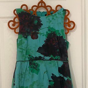 J. Crew Blue Floral Dress